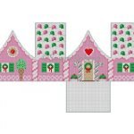 Gum Drops Peppermint Gingerbread House 6256