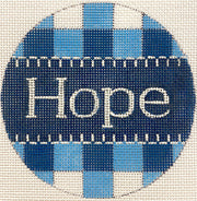 Hope Blue Gingham X462