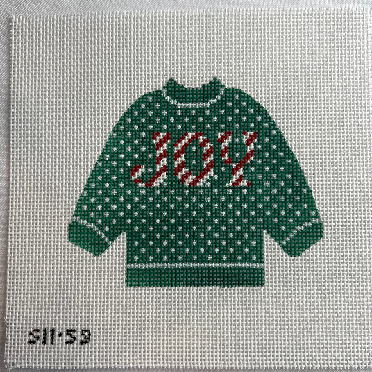 SI159 Candy Cane Joy Pullover
