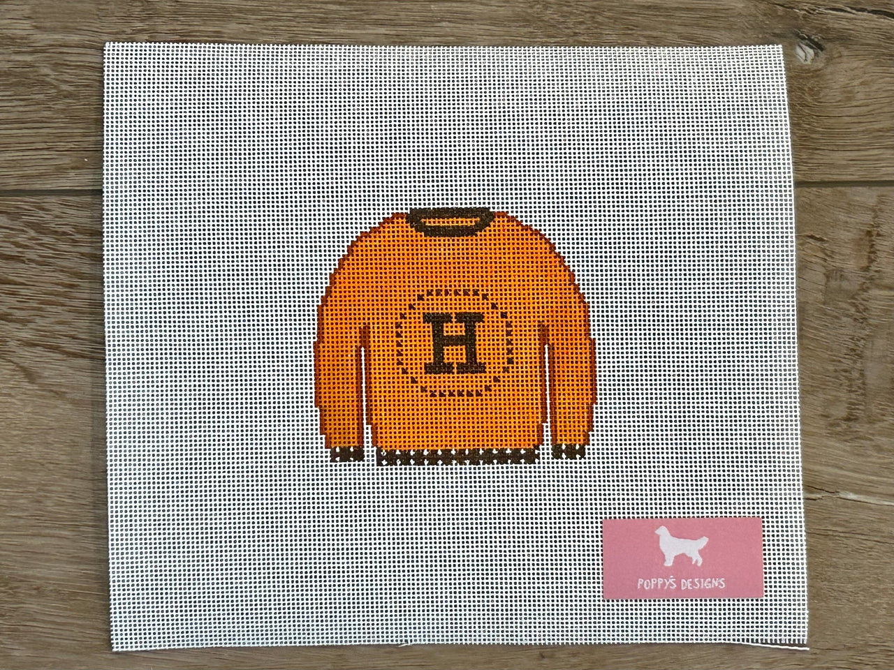 Brown and Orange Inspired Sweater