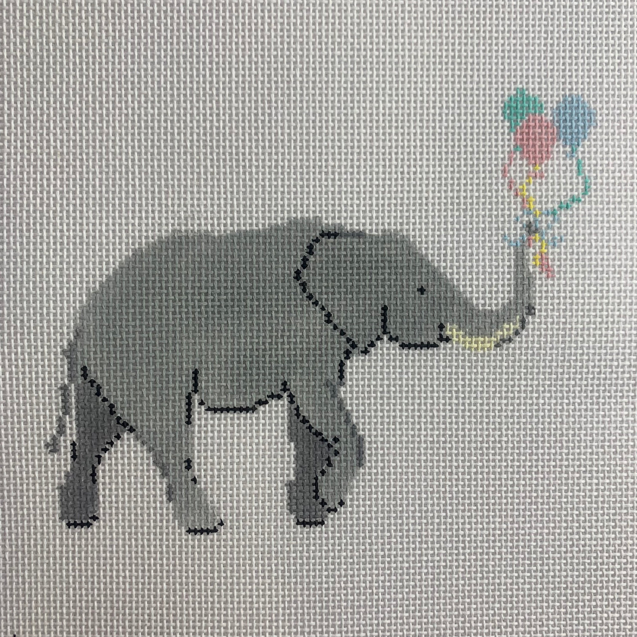 SS130 Baby Elephant with Balloons