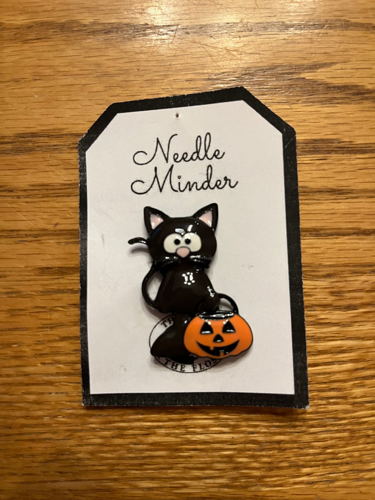 Halloween Cat Needleminder