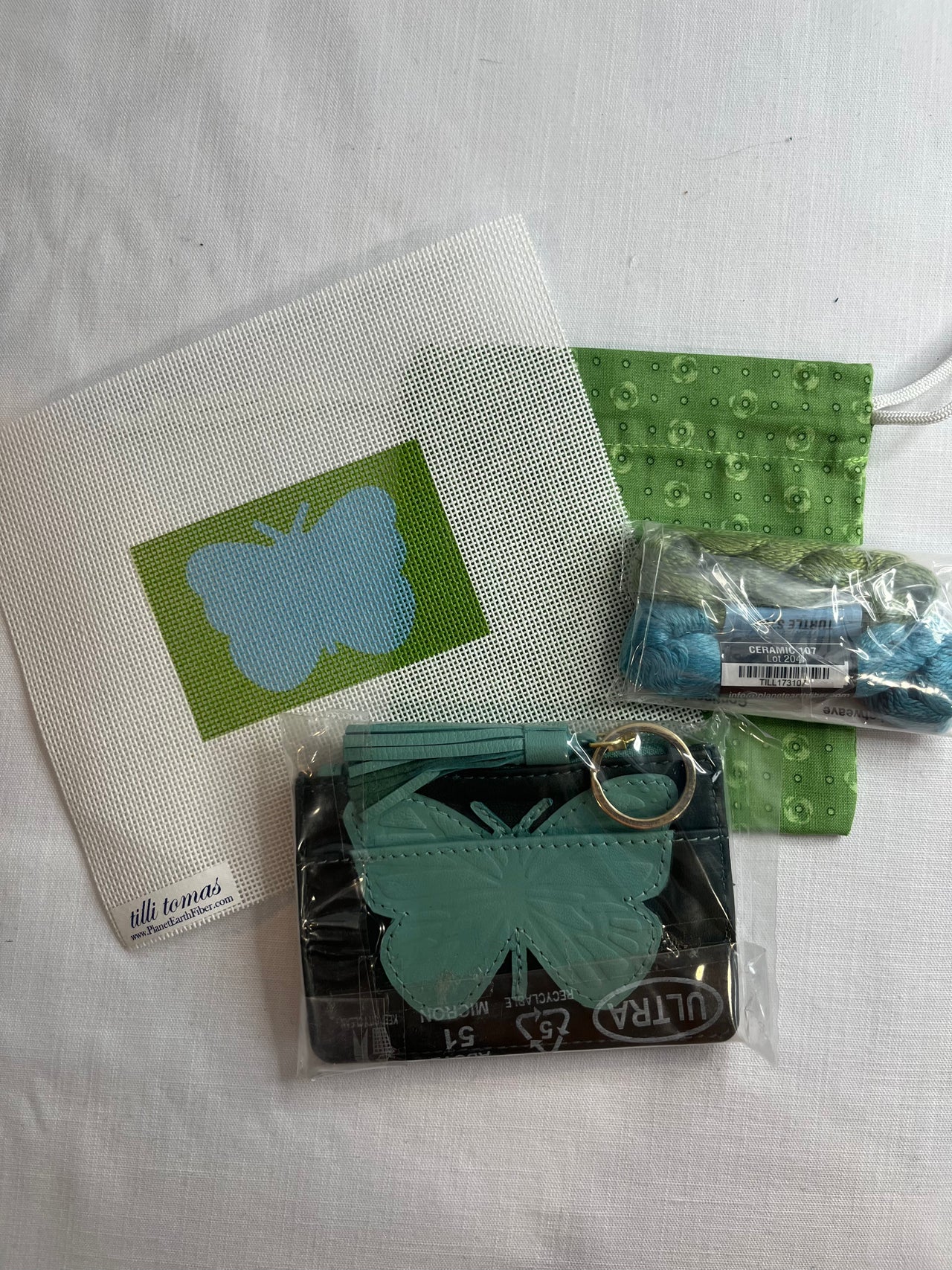 Butterfly Wallet - self-finishing Kit