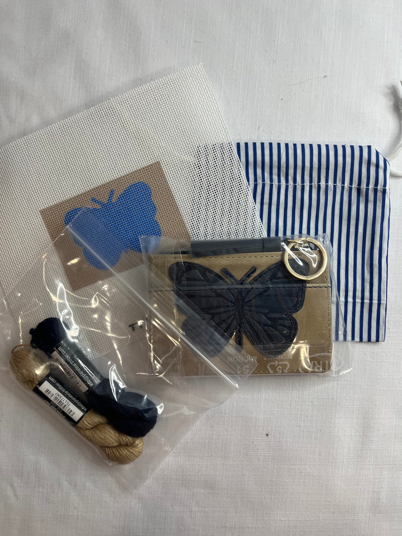 Butterfly Wallet - self-finishing Kit