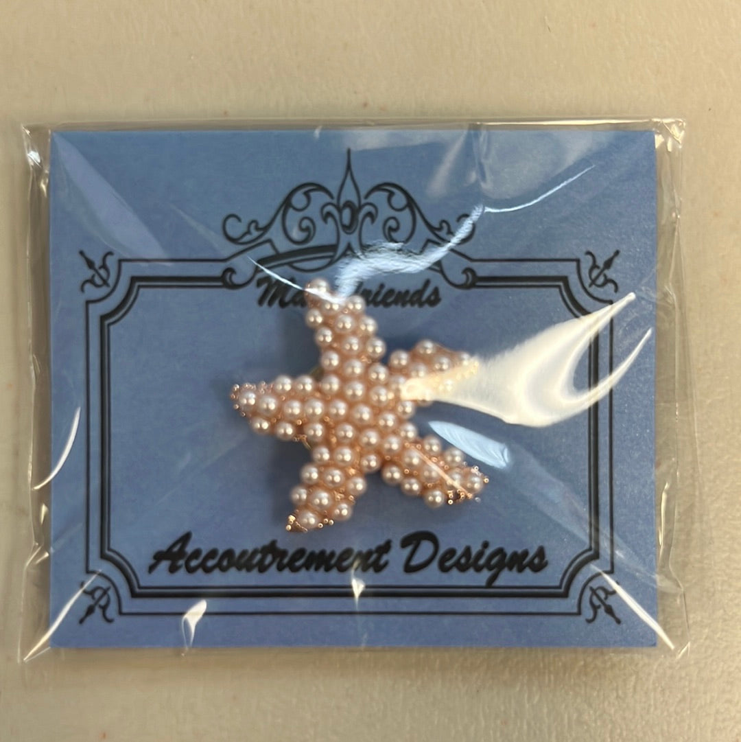 Pearl Starfish Needleminder Mag Friend