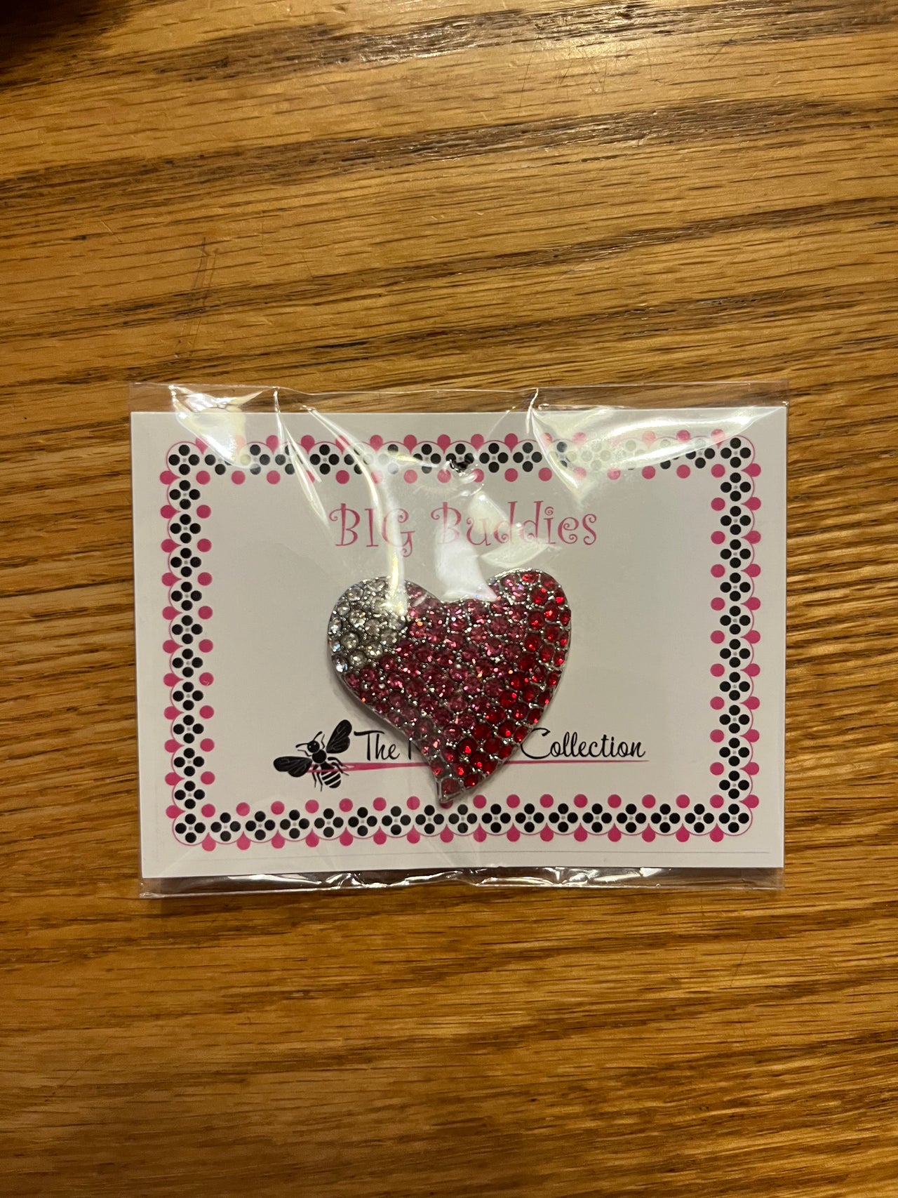 Blingy Heart Big Buddy Needleminder Magnet