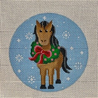 FA05 Horse with a Wreath