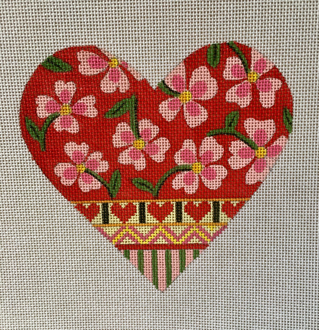 RED Floral Heart 240B