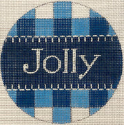 Jolly Blue Gingham X461