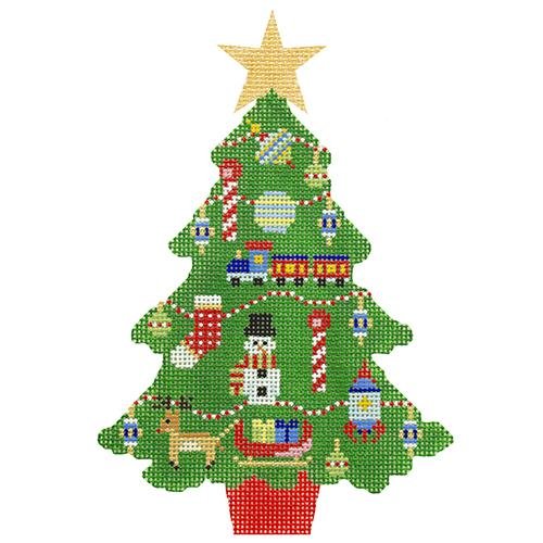 KB 1611Santa's Workshop Tree