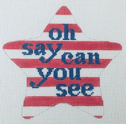 Patriotic Star--"Oh Say Can..." PS20-6