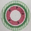 RD108 Watermelon Monogram Round