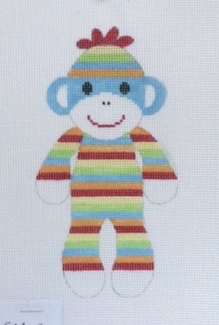 Sock Monkey: Stripe PJs SM-3
