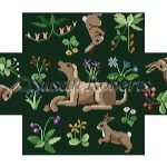 Cluny Rabbits & Hound Brick Cover #13 0396