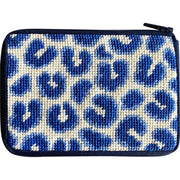 Navy Leopard SZ239 - CC/Coin Purse