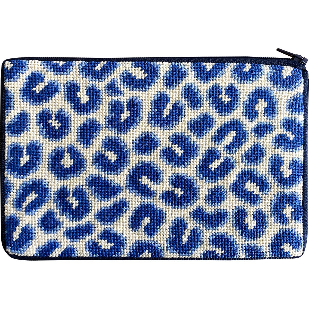 Navy Leopard Cosmetic Case-SZ638