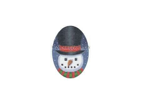 TTOR166-13 Top Hat Snowman ornament