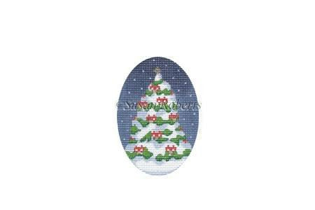 TTOR167-13 Tree And Red Bows ornament