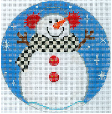 Snowman with Ear Muffs XO-186d